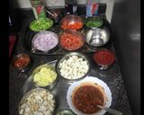 A picture of step 1 of  Mexican style Popcorn & Foxnut bhel.