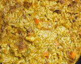 Foto del paso 3 de la receta: Tacu Tacu con Piernitas de Pollo y Sarza Criolla🇵🇪