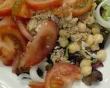 Foto del paso 1 de la receta Ensalada de garbanzos con vinagreta de mostaza