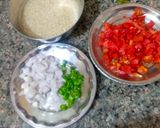 नमकीन चावल (namkeen chawal recipe in Hindi) रेसिपी चरण 2 फोटो