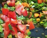 A picture of step 3 of Green onion carrot vegetable.