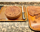 Foto del paso 7 de la receta: Pastel al Cointreau relleno con crema de chocolate y mermelada