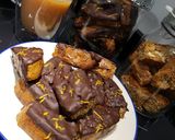 Foto del paso 24 de la receta Biscotti de naranja y chocolate negro