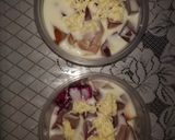 Foto langkah ke 6 dari resep Salad buah cinta.