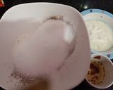 A picture of step 1 of Chocolate cake.