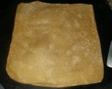 A picture of step 3 of Square paratha.