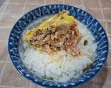 Hình bước làm 4 của món Cá Hộp Chưng Trứng Thịt Băm