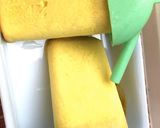A picture of step 3 of Vegan Turmeric popsicles#vegan#antiinflammatory#antioxident#perfectforpandamic#themechalleng.