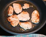 Foto del paso 3 de la receta Solomillo de pavo al roquefort con jamón