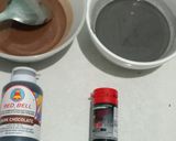 Foto langkah ke 5 dari resep Dadar Gulung Abstrak Vla Coklat.