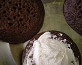 Foto langkah ke 4 dari resep Dorayaki coklat.