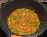 Foto del paso 4 de la receta: Albóndigas de merluza en salsa jardinera