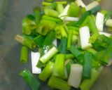 Foto langkah ke 2 dari resep Lodeh Labu Kentang Tahu.