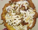 A picture of step 5 of Basket chaat.