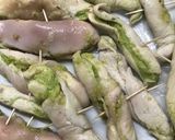 Foto del paso 4 de la receta: Pechugas rellenas de aguacate y gambas