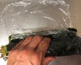 A picture of step 3 of Japanese Tuna Salad Roll.