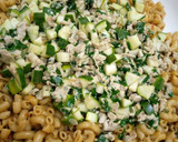 A picture of step 4 of Cucumber scrambled eggs.