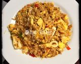 Foto langkah ke 6 dari resep Nasi Goreng Rendang.