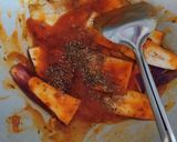 Foto langkah ke 4 dari resep Eggplant Lasagna 🍆 (pakai kulit pangsit).