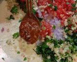 A picture of step 2 of Rajasthani Tikkar Parantha.