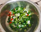 લીલી ડુંગળી અને રીંગણા નો ઓળો (Lili dungli-ringan no oro recipe in Gujarati) રેસીપી સ્ટેપ3ફોટો