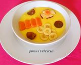 A picture of step 5 of Fruity Custard.