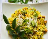 A picture of step 3 of Karnataka Special Rice Chitrana.