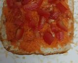 A picture of step 2 of Chattny sandwiches, tringal.