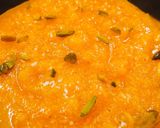 A picture of step 4 of Suji Halwa.