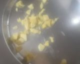 A picture of step 2 of Green onion sabzi.