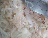 A picture of step 2 of Chuqandar ki bhujiya 😋.