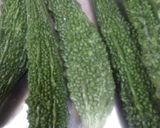 A picture of step 1 of BITTER GOURD(Karela) CRISPY VEGETABLE.