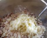 A picture of step 2 of Christmas pudding.