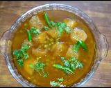 A picture of step 8 of Aloo mattar ka salan.