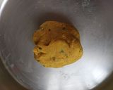 A picture of step 3 of Cheesy Tacos Chaat.
