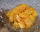 A picture of step 7 of Savaiya Mango custard.