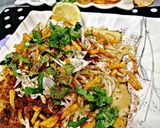 A picture of step 1 of Memoni Beef Khausay.