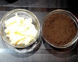A picture of step 1 of Chocolate Mousse.