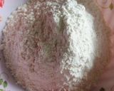 Hình bước làm 2 của món Bánh trung thu ngàn lớp nhân mochi chà bông trứng muối
