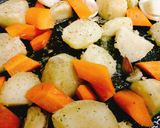 A picture of step 7 of Simple roast vegetables.