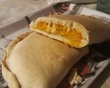 Foto del paso 9 de la receta: Calzon al hornito eléctrico, anco y pollo con masa casera rápida