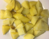Foto del paso 4 de la receta: Patatas con queso cheddar y nata agria🥔🧀🍶 (en 10 minutos)