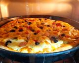 A picture of step 9 of 🍕Cheesy Smokey tikka pizza🍕.