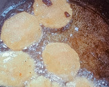 A picture of step 4 of Cassava cake/Kosan rogo.
