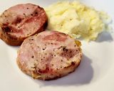 Foto del paso 6 de la receta: Medallones de roti de cerdo con salsa de champiñones y bacon