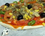Foto del paso 3 de la receta: Pizza de verduras, un pecado sano!