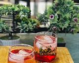 A picture of step 4 of Rooh afza drink.