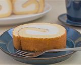 A picture of step 1 of Swiss Roll (Cake Roll).