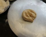 A picture of step 20 of Matar paneer with lacha pratha.