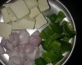 A picture of step 1 of Paneer Tikka Masala.